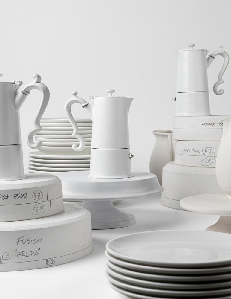 LADY ANNE CAFFETTIERA 4 TAZZE WHITE