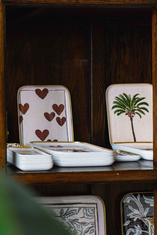 DEMI PLATEAU - COEUR À JOUER