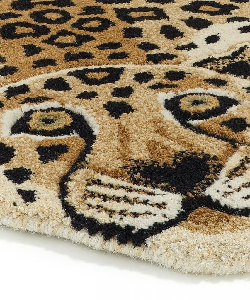 LOONY LEOPARD RUG LARGE