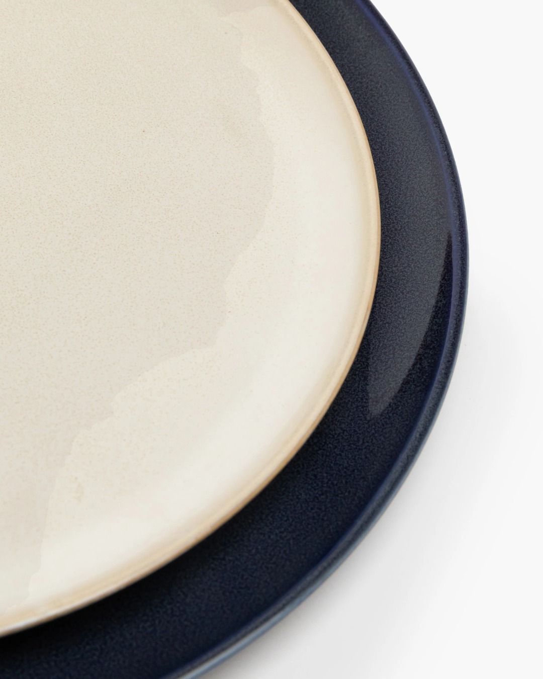 PLATE L DARK BLUE TERRES DE RÊVES